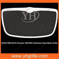 Stainless Steel Mesh car Grille insert For 2005-2010 Chrysler 300/300C car front grille