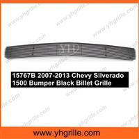 2007-2013 Chevy Silverado 1500 Bumper Black Billet Car Grille