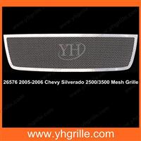 Stainless car front chrome grille for Chevy Silverado 2500/3500 2005-2006