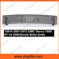 suitable for 2007-2013 GMC Sierra 1500/07-10 2500/Denali Bumper aluminum billet car Billet front Grille