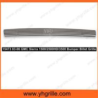 Aluminum Bumper front Grille For GMC Sierra 1500/2500 HD/3500 2003-2006 car