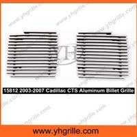 compatible with Cadillac CTS 2003-2007 aluminum Fog Light Cover Grille for car