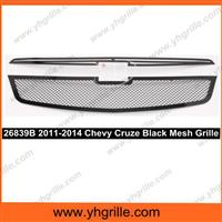 2011-2014 Chevy Cruze Main Upper Stainless Black Auto Car Mesh Grille
