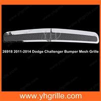 2011-2014 Dodge Challenger Stainless Steel Mesh Bumper Grille