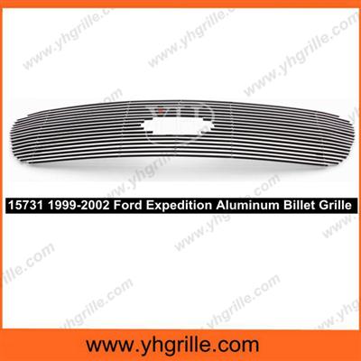 billet car front grills for 1999-2002 Ford Expedition With Logo Show