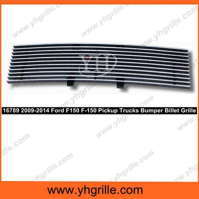 aluminum auto grille for Ford F150 F-150 Pickup Trucks Bumper Billet Grille