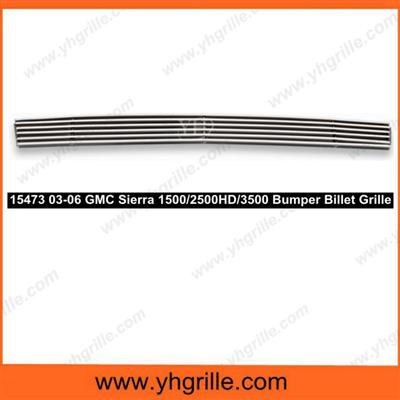 Aluminum Bumper front Grille For GMC Sierra 1500/2500 HD/3500 2003-2006 car