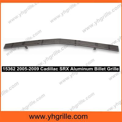 Hot sale 05-09 Cadillac SRX Aluminum Bumper Billet Grille for car