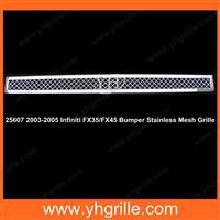 Auto parts 2003-2005 Infiniti FX35/ FX45 Bumper Stainless Mesh car front Grille