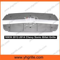 Fits 2012-2015 Chevy Sonic Main Upper Aluminum Billet Grille