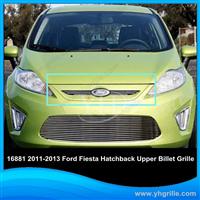 Main upper+Lower Bumper Aluminum Car Grille Grills for 2011-2013 Ford F.iesta Hatchback