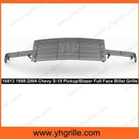 1998-2004 Chevy S-10 Pickup/Blazer Full Face Billet Polished Grille Grill