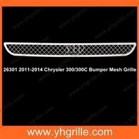 Auto accessories Bumper car Chrome front Grills for Chrysler 300/300C (Not For SRT8) 2011-2014