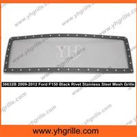 Car Stainless Auto Mesh Grille Grill For 2009-2012 Ford F-150 Not For Raptor