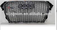high quality ABS material RS4 front grille for audi A4L