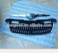 for skoda front grille with chrome