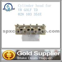 Brand New Cylinder Head For VW GOLF TD 028 103 351E With High Quality And Low Price.