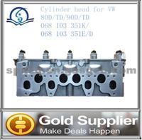 Brand New Cylinder Head For VW 80D/TD/90D/TD 068 103 351K/ 068 103 351E/D With High Quality And Low Price.