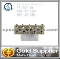 Brand New Cylinder Head For VW GOLF TD 028 106 351N/ 028 103 351L With High Quality And Low Price.