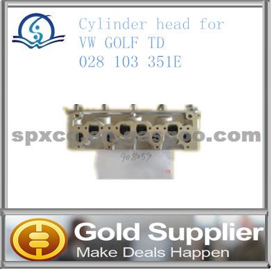 Brand New Cylinder Head For VW GOLF TD 028 103 351E With High Quality And Low Price.