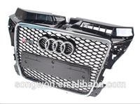 rs3 style car front grille for audi S3/RS3