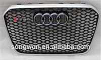 for audi s6 change rs6 new style car front grillefor audi C7/ S6/ RS6