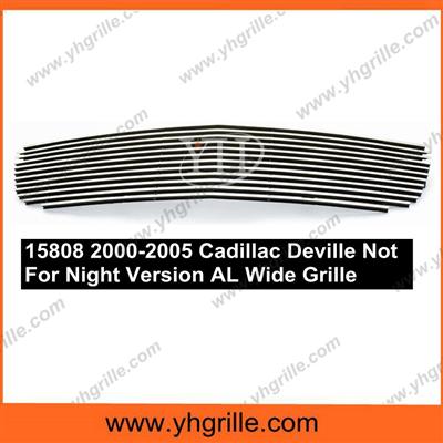 factory made 2000-2005 aluminum car grille for Cadillac Deville Not For Night Version Main Upper from shanxi yinghui