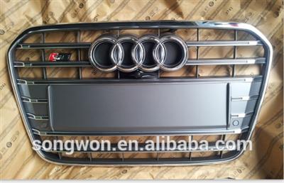 car front grille for audi C7/S6