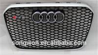 top quality ABS material front grille for audi C7/S6/RS6