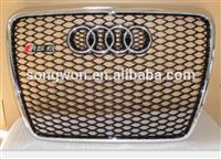 auto high quality hot sale RS6 front grille for audi A6/S6/RS6