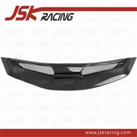 FOR MUGEN STYLE CARBON FIBER GRILLE FOR 2009-2011 HONDA JAZZ FIT