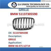 CAR BODY PARTS/CAR GRILLS/GRILLE 51137305590 FOR BMW X6-E71 LCI '14