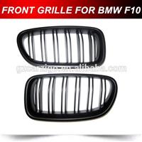 FOR BMW F10 F11 5-SERIES MATTE BLACK FRONT HOOD KIDNEY GRILLE 520i 523i 525i