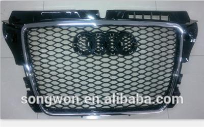 2009 RS3 STYLE car front grille for audi A3/S3/RS3