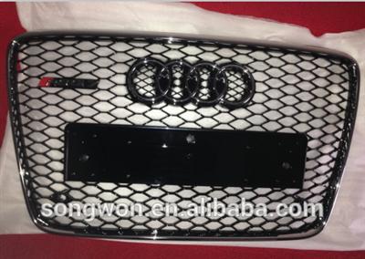 ABS material RSQ7 style front grille for audi Q7