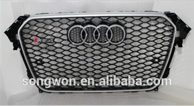 2013 new rs4 style front grille for audi A4B9/ S4/RS4