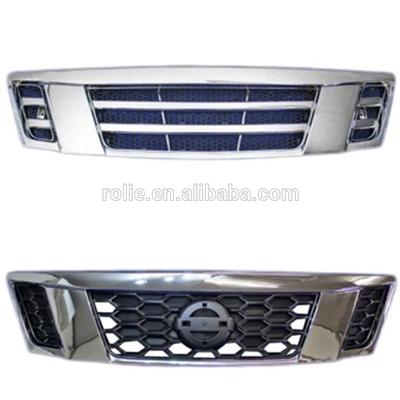 Newest narrow wide body spare auto parts chrome front grille grill 1880 1695 for Japanese Caravan Urvan E26 NV350