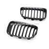 Front Kidney Sport Grills Grille Carbon Fiber For BMW F20 2010-14 1 Series