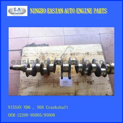 NISSAN ND6 , NE6 Crankshaft,OE:12200-95005/95008