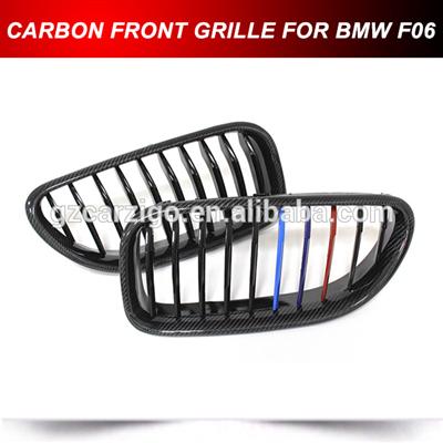 Pair ///M Color Carbon Front Kidney Grill Grille for BMW F06 F12 F13 2012+