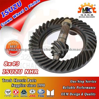 ISUZU NPR Differential Gear 6X39 Crown Wheel And Pinion Gears