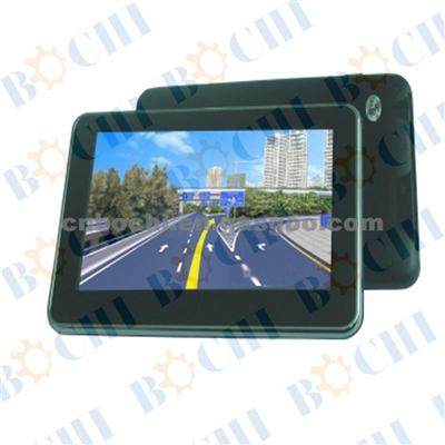 TFT LCD Display 8GB Flash With Resistive Touch Panel 4.3 Inches Car Gps Navigation