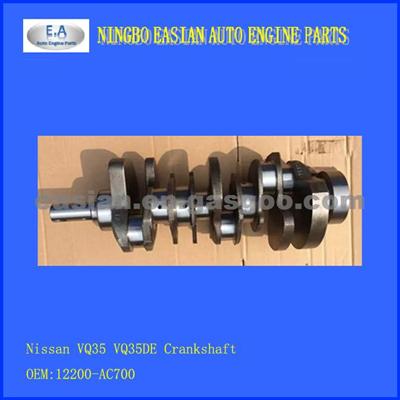 Nissan VQ35 VQ35DE Crankshaft,OE:12200-AC700