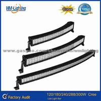 High Quality 120W/180W/240W/288W Curved Led Light Bar