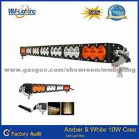 Multi Color Led Light Bar 22inch 120W Amber Led Light 4x4