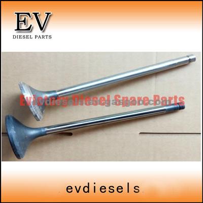 Intake Valve S4D95L Exhaust Valve / Valve Guide / Valve Seat For Forklift