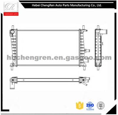 Passenger Car Aluminum Radiator OEM 1100857/1098809