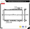 Car Radiator For DAEWOO EVANDA/MAGNUS 2.0 2002-MT 96278701 96328701 96475475 NS:61638 DPI:13000