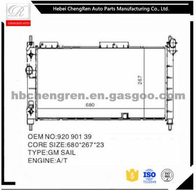 Hot Sale Aluminum Auto Radiator FOR GM OEM:92090139