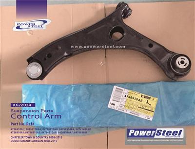 Control Arm # 4766910AL ; 68157178AA; 04766910AH; 04766910AK; 04721484AD 4766910AJ; 04766910AE; 04766910AG; 04766910AF; 04766910AI, K622034